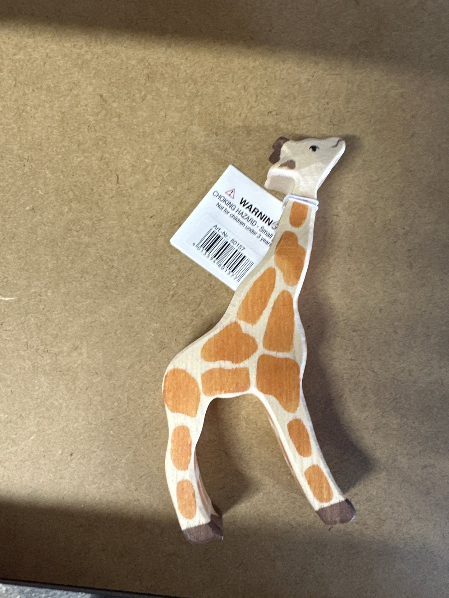 Giraffe klein Holztiger ZONDER staart