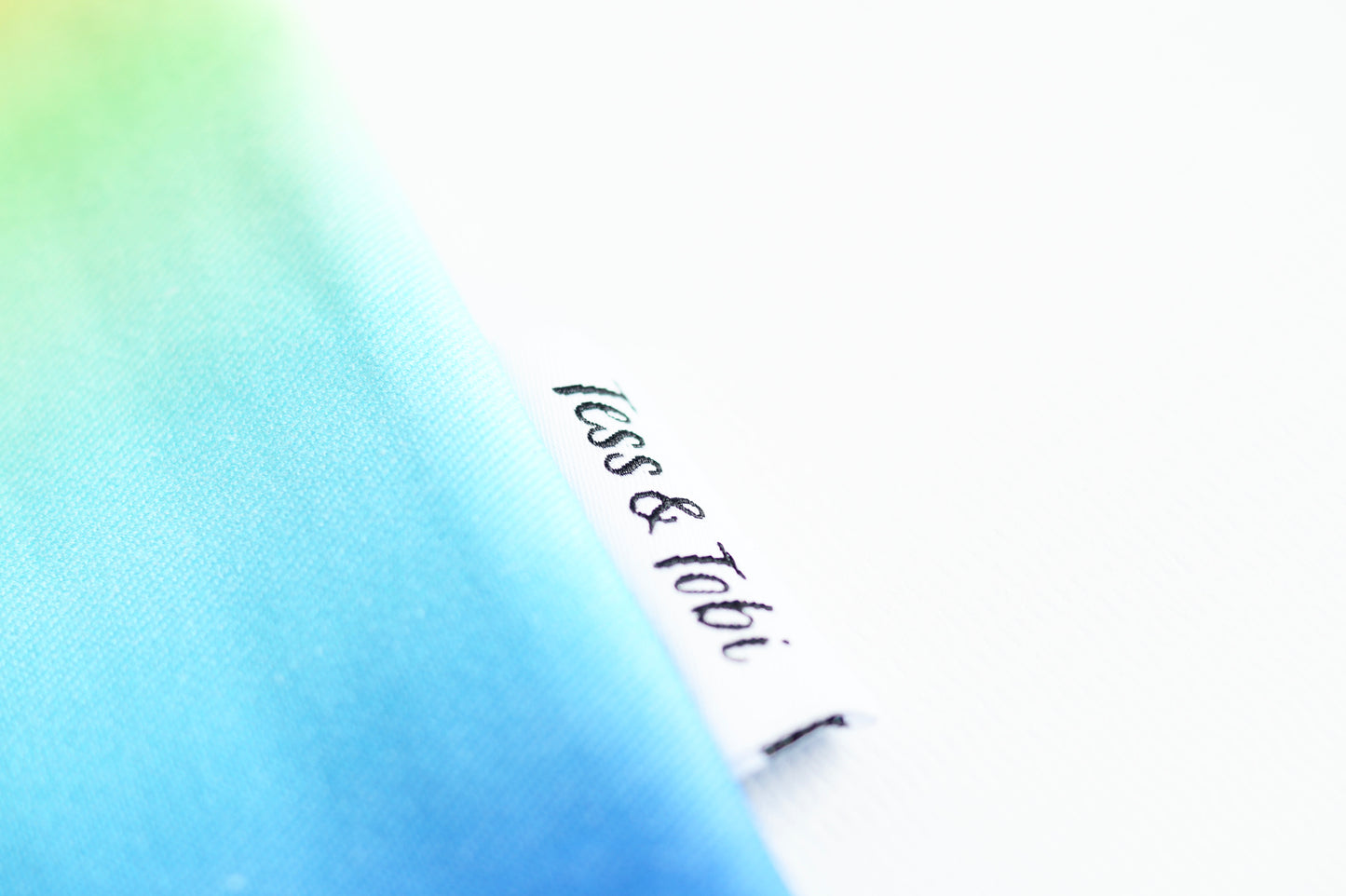 Wasbaar boterhamzakje - Regenboog - 20x20cm