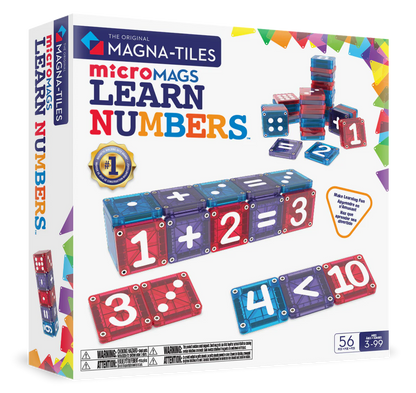 MicroMags Learn Numbers - 56 stuks