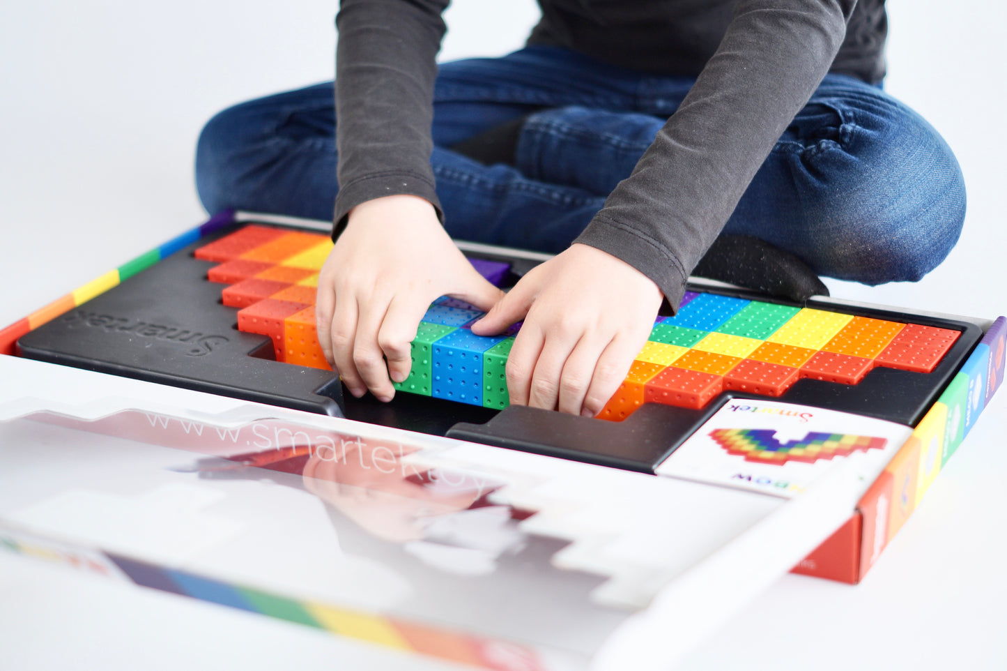 Magnetische Bouwblokken Regenboog 78 stuks