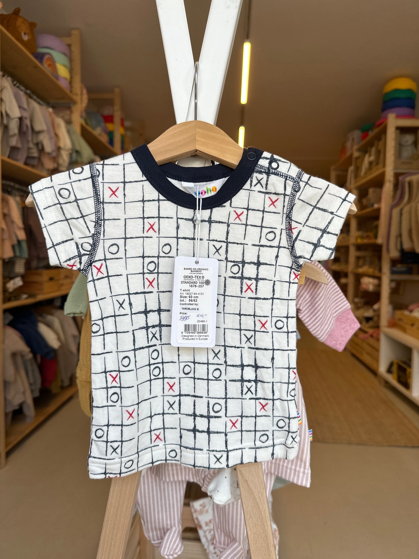 Tshirt - bamboe - korte mouw