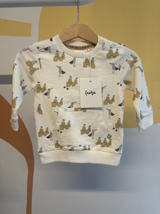 Trui Feetje strand (biologisch katoen)