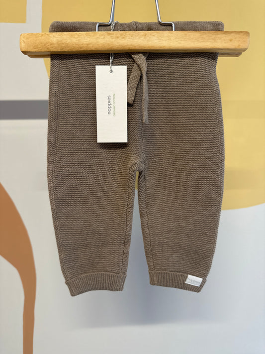 Broekje taupe Noppies  (biologisch katoen)