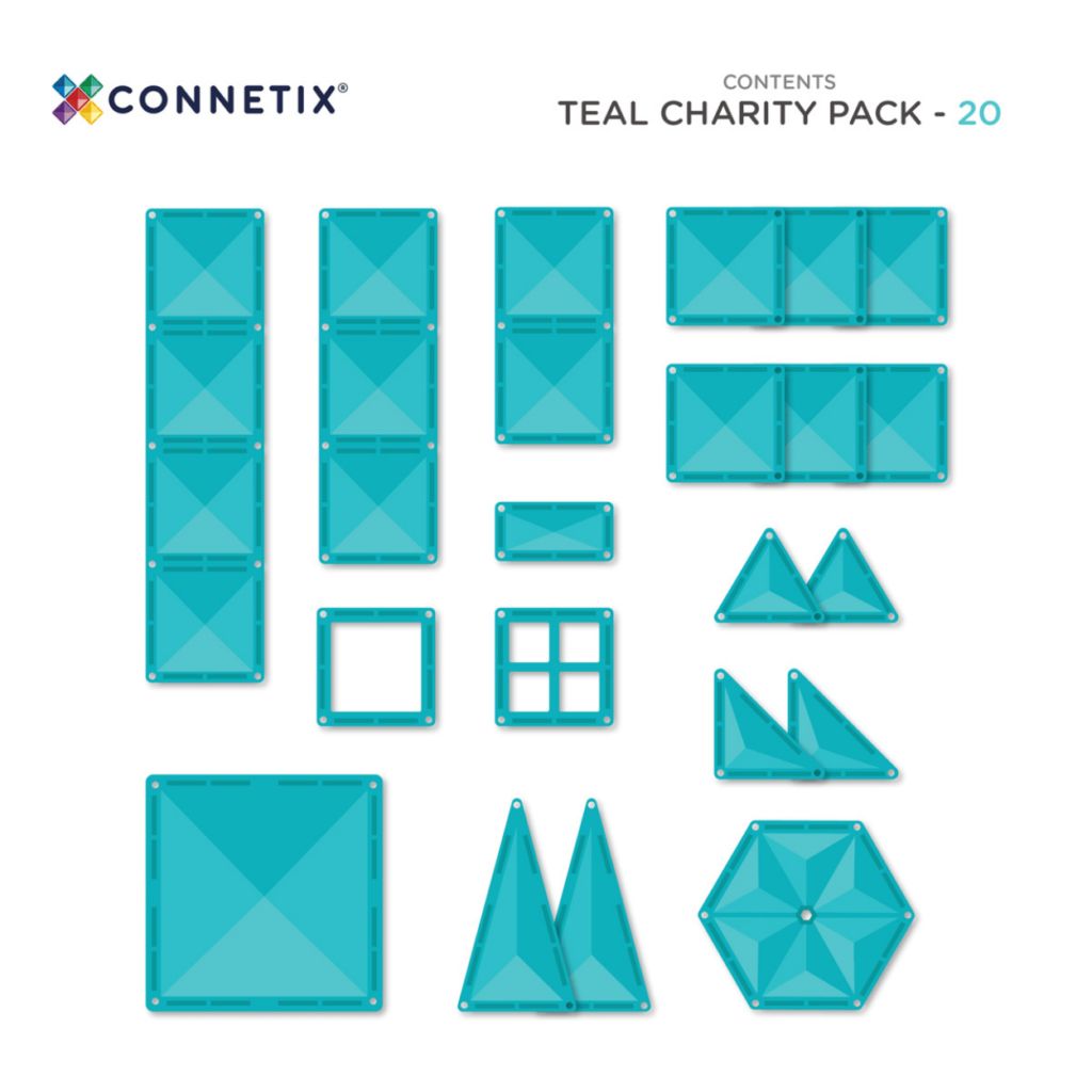 Charity Pack Teal - 20 stuks