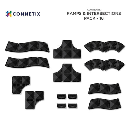 Ramps & Intersections Road Pack - 16 stuks