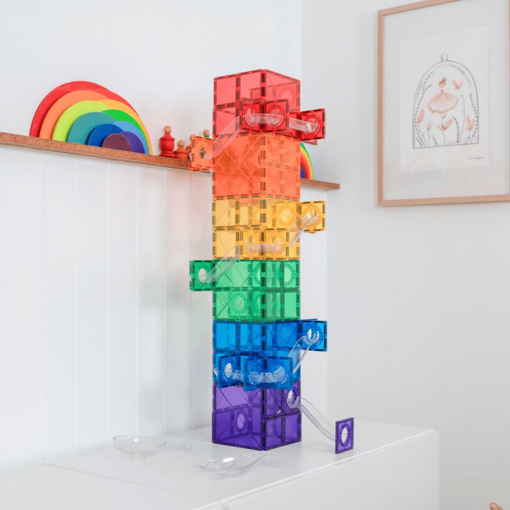 Super Ball Run Pack - regenboog - 134 stuks