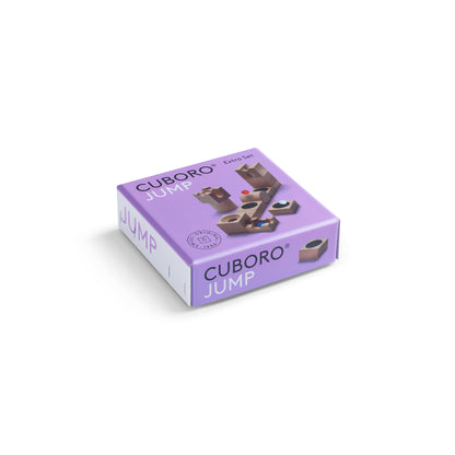 Cuboro houten knikkerbaan uitbreiding - Jump