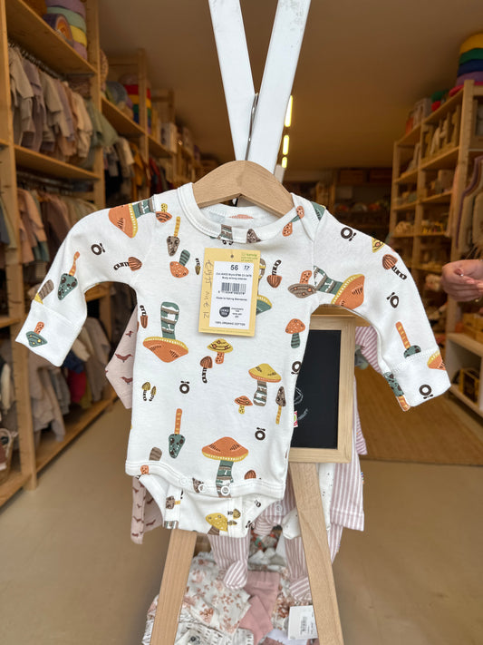 Katvig romper maat 56 paddestoelen