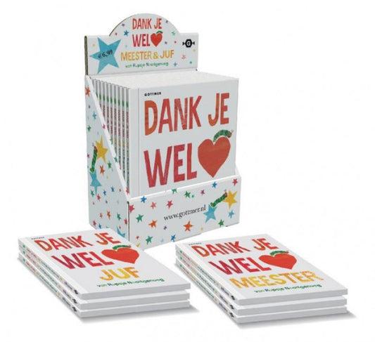 Dank je wel, juf/meester - Rupsje Nooitgenoeg