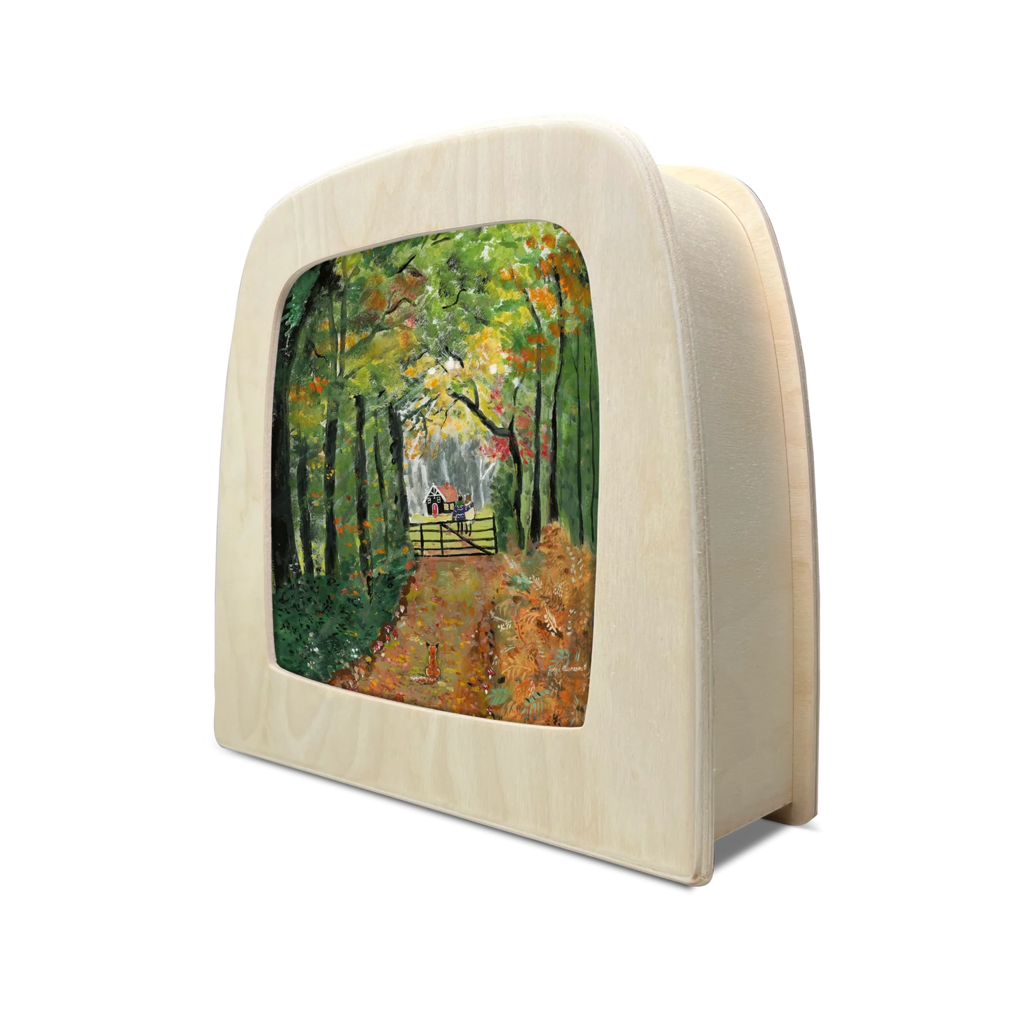 Toverplaat - Gwen's Illustraties - Herfstwandeling