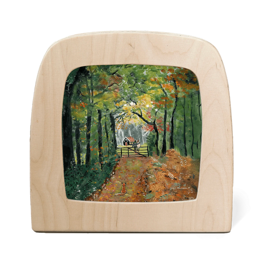 Toverplaat - Gwen's Illustraties - Herfstwandeling