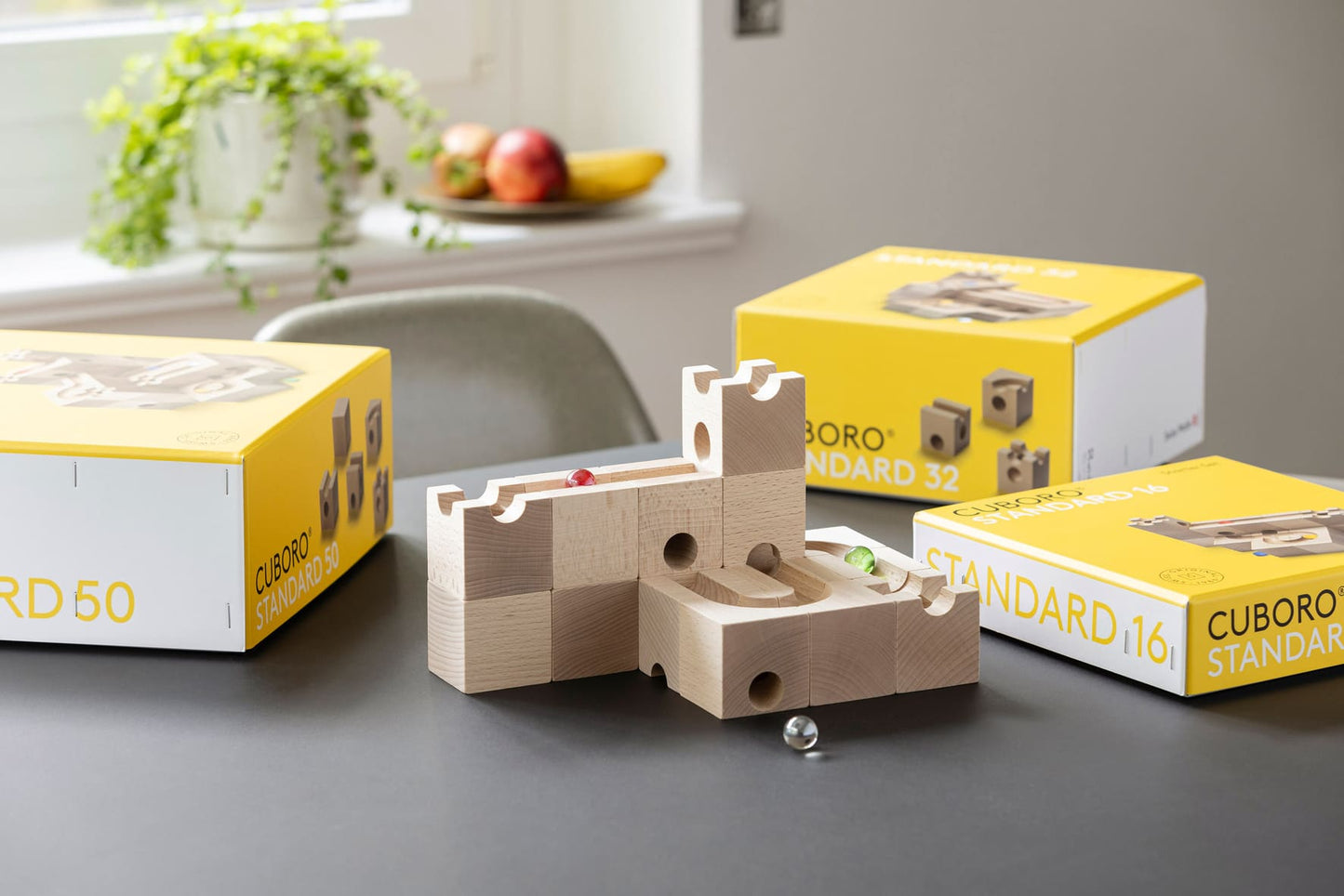 Cuboro houten knikkerbaan - Standard 32