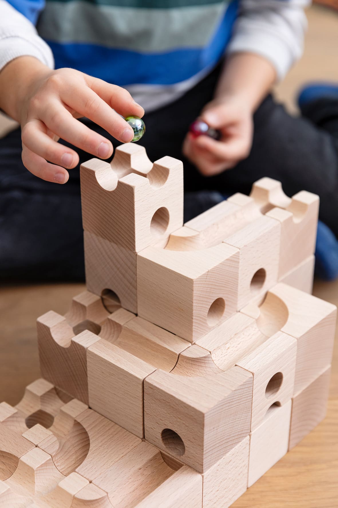 Cuboro houten knikkerbaan - Standard 32