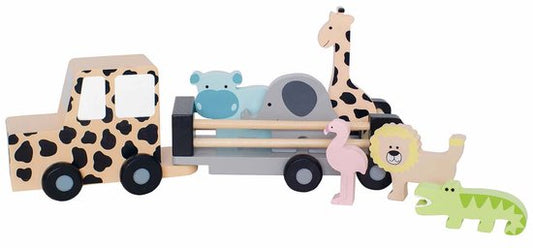 Safari Jeep | houten dieren