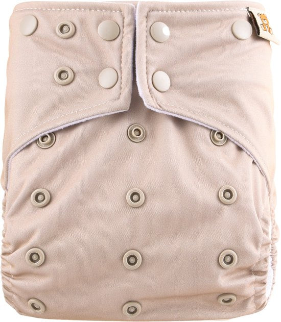 Wasbare pocketluier - Nougat