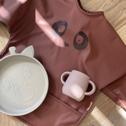 Slab met lange mouw - Bordeaux