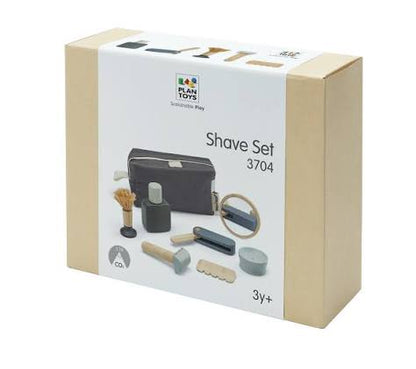 Houten scheerset