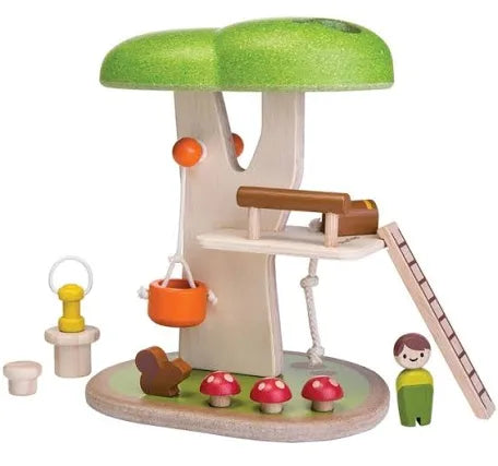 Houten boomhut