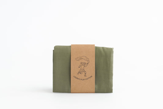Speeldoek - Olijf Groen 90 x 90 cm