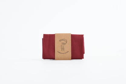Speeldoek - Bordeaux Rood 50 x 50 cm
