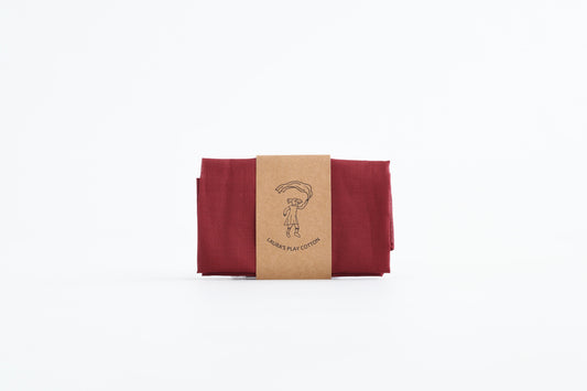 Speeldoek - Bordeaux Rood 50 x 50 cm