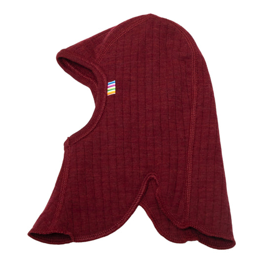 Balaclava wol bordeaux