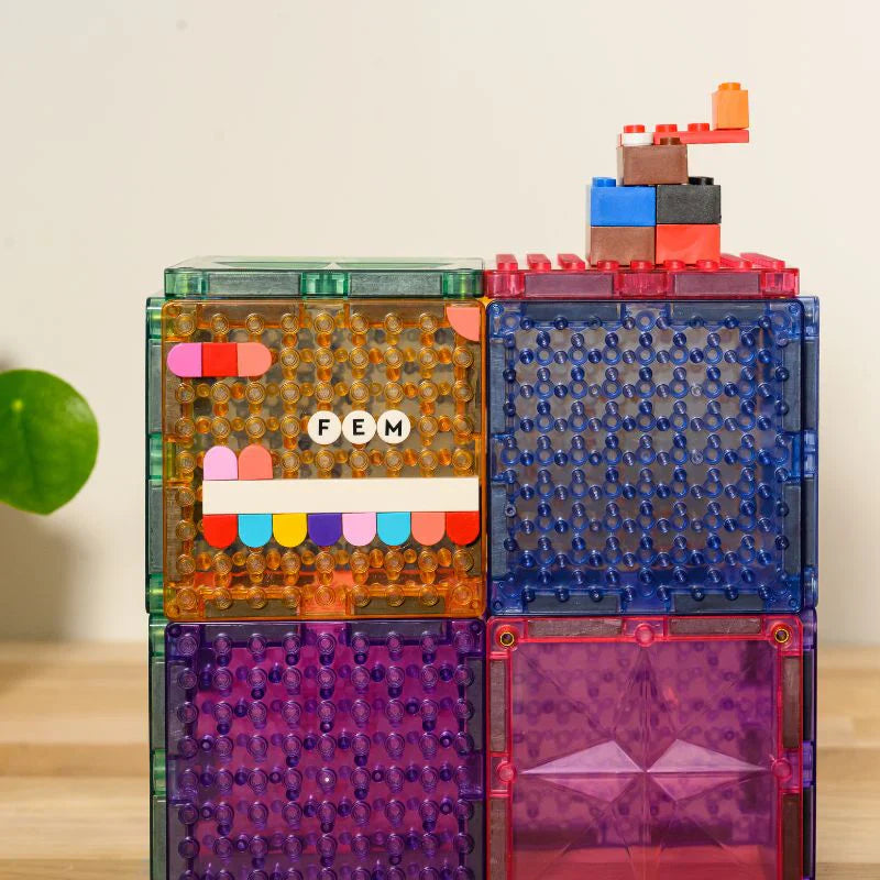 Magnetische tegels - pastel bricks expansion