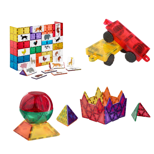 Bundel Learn and Grow magnetische tegel uitbreidingsset