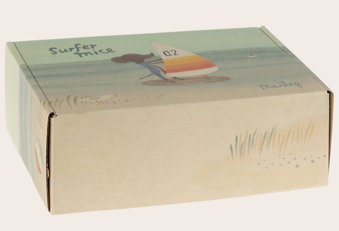 Strand muis grote broer - surfer