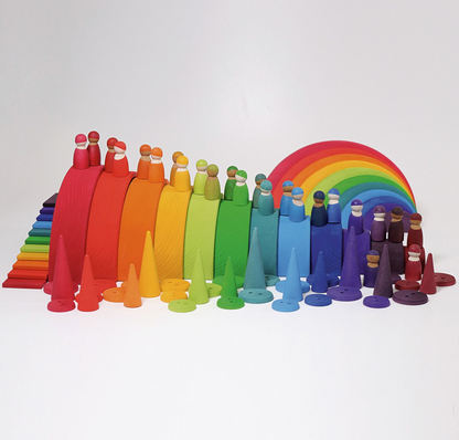 Bos kegels - regenboog