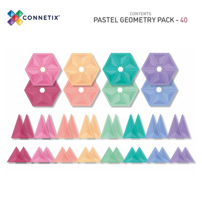 Geometry Pack - pastel - 40 stuks - PRE ORDER