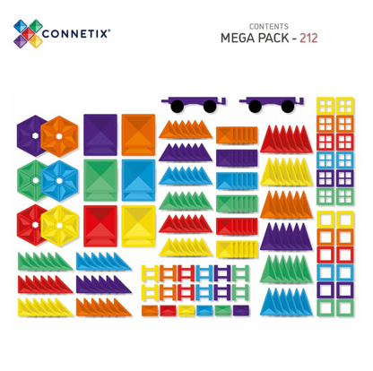 Mega Pack - regenboog - 212 stuks - PRE ORDER