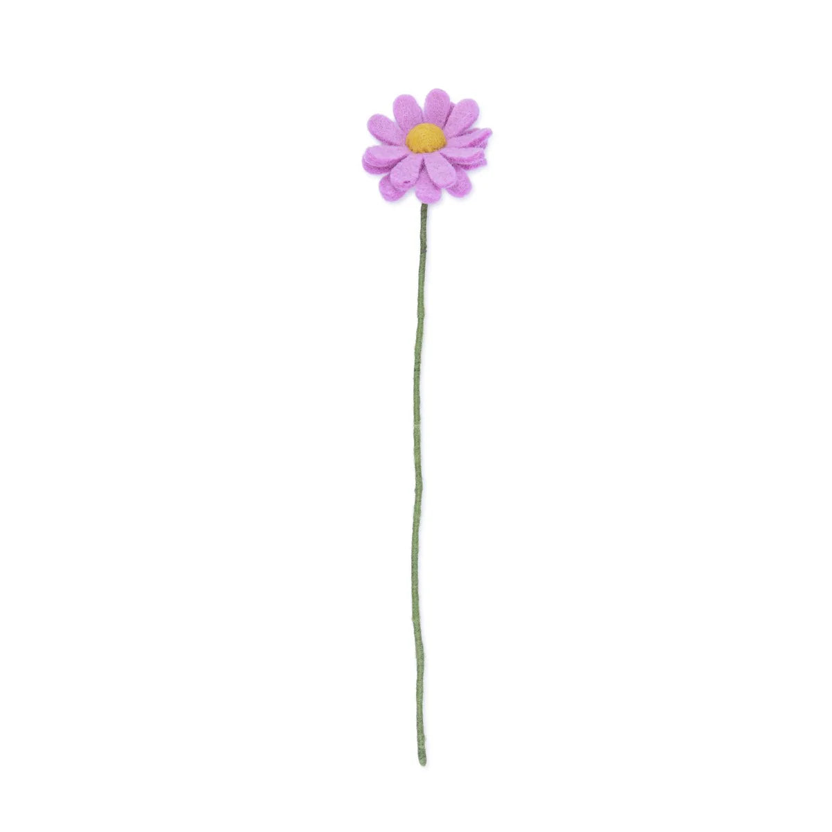 Bloem van wolvilt - Margrietje Roze