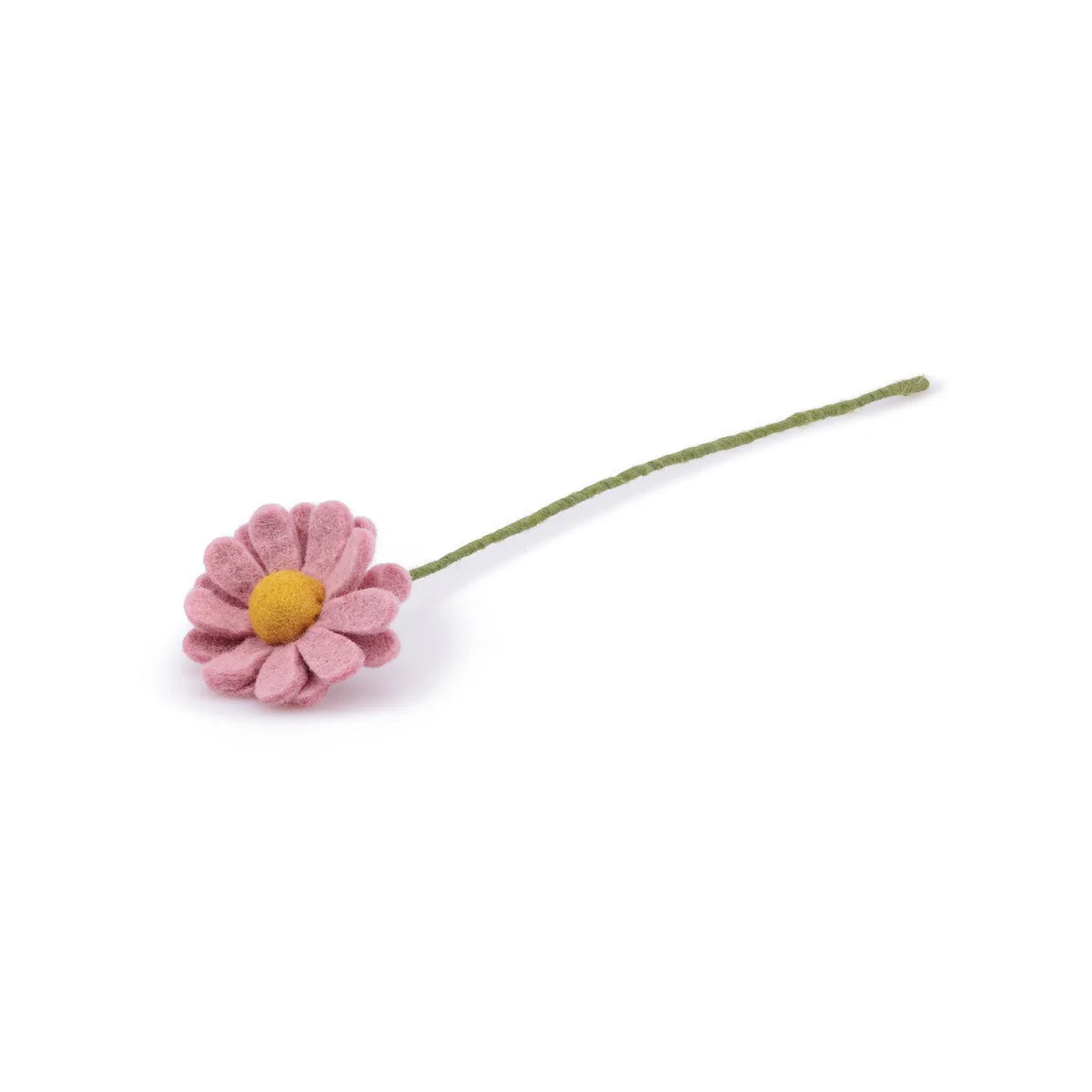 Bloem van wolvilt - Margrietje Lichtroze
