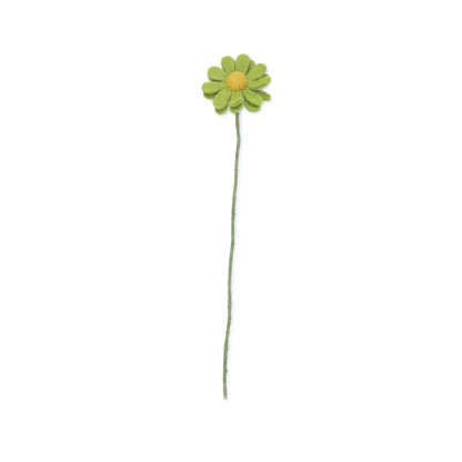 Bloem van wolvilt - Margrietje Groen