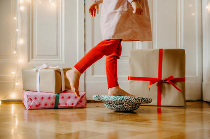 Balance Board dark green & blush - Christmas special