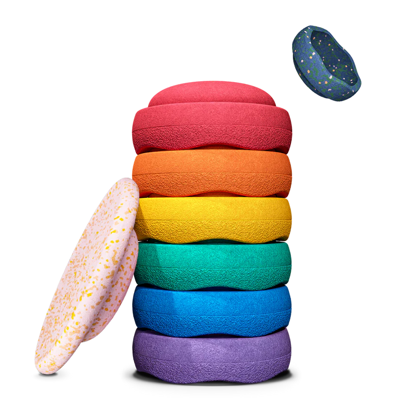 Classic Set van 6 met balance board en mini Water Lily