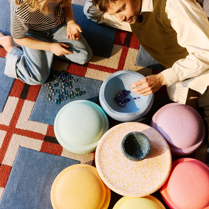 Pastel set van 6 met Balance Board en Mini - Water Lily