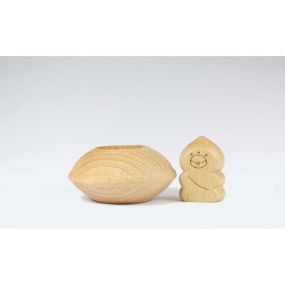 Houten Ufo - Naturel