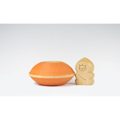 Houten Ufo – Oranje