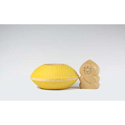 Houten Ufo – Geel