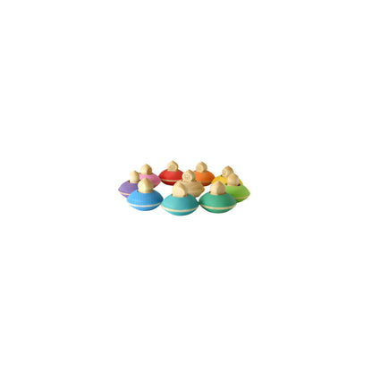 Houten Ufo – Turquoise