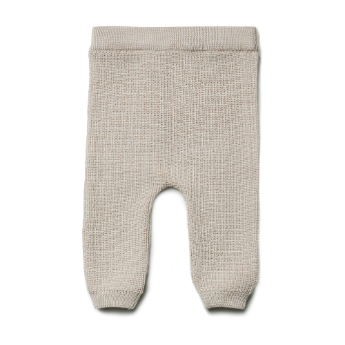 Broekje rib - Wol - Ecru