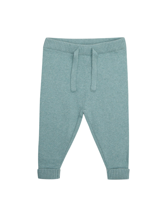 Joggingbroek 80% katoen 20% wol - groen