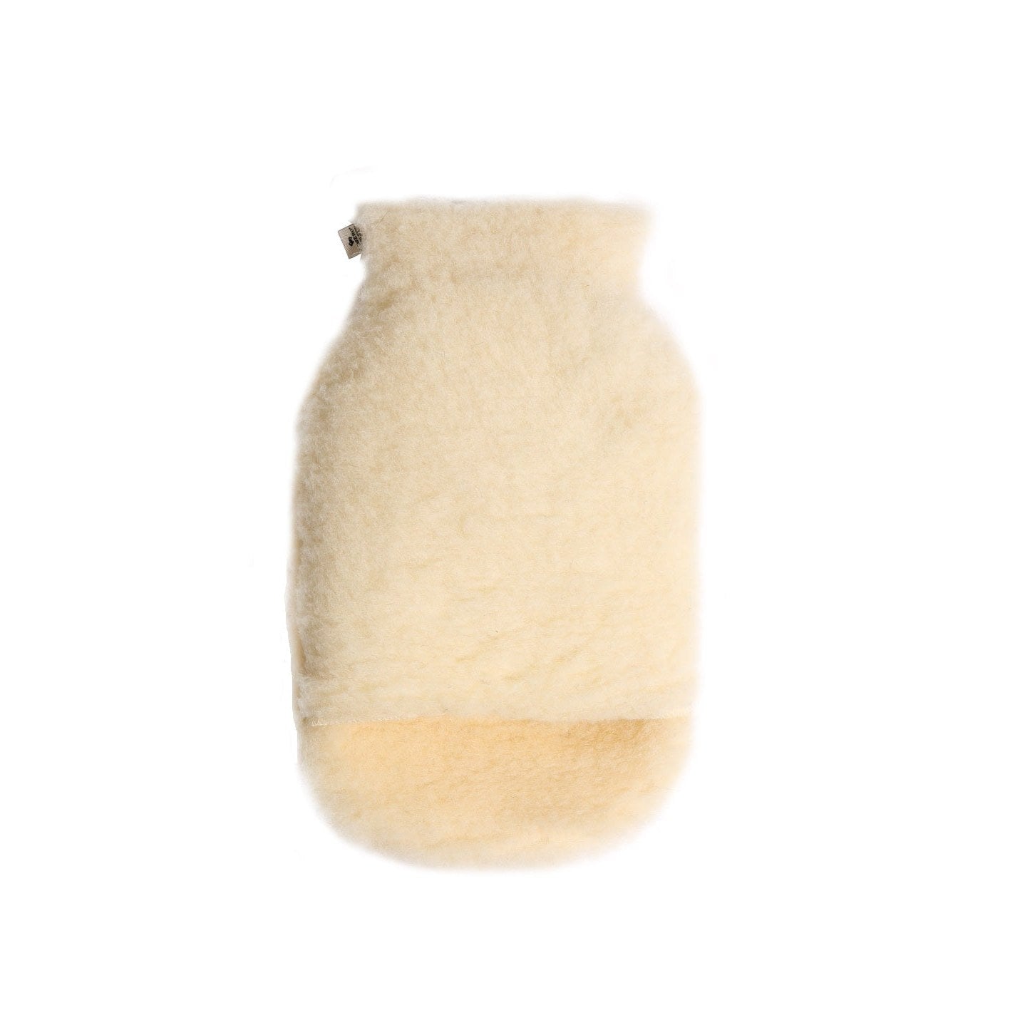 Alwero kruikenzak Thumbled Naturel in natuurlijk wit-beige, product shot tegen witte achtergrond