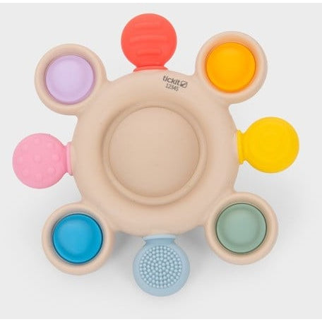 Bijtspeelgoed pop regenboog