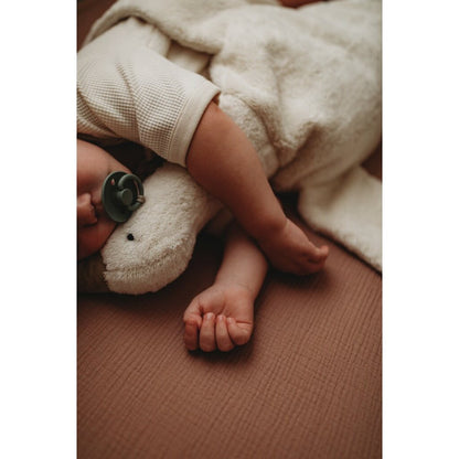 Knuffel gans groot wit