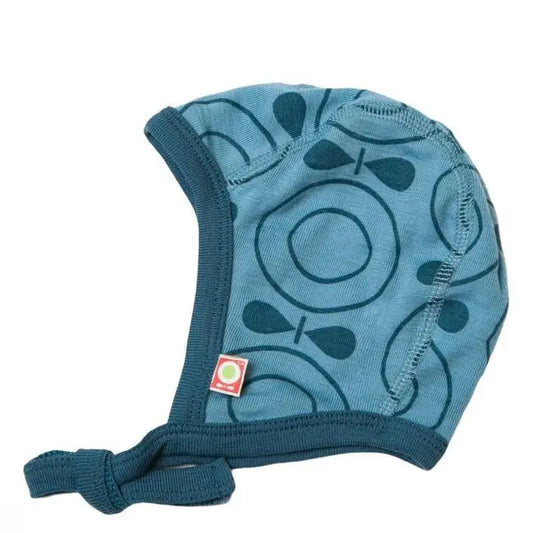 Katvig strikmutsje | blauw | wol