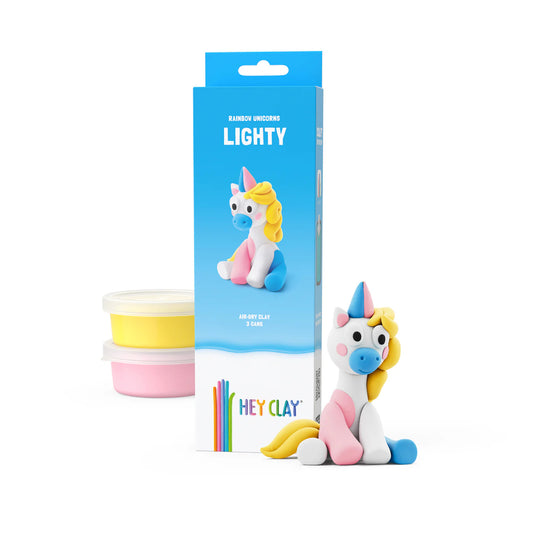 Boetseerklei - Rainbow Unicorn - Lighty
