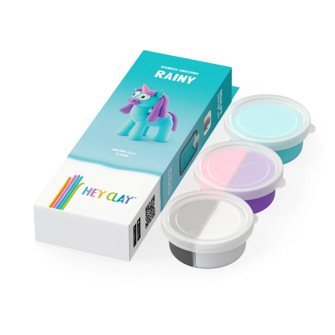 Boetseerklei - Rainbow Unicorn - Rainy